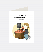 Habits Greeting Card